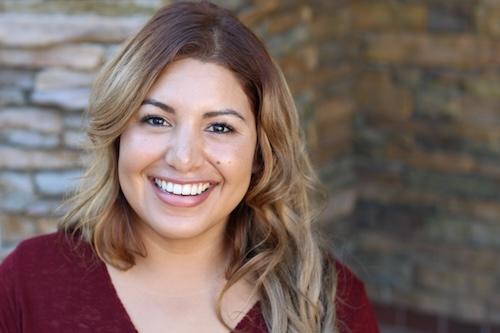 girl with new dental implants in burke va